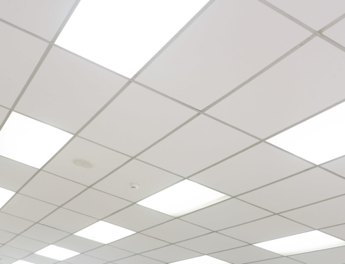 How do you identify asbestos ceiling tiles?